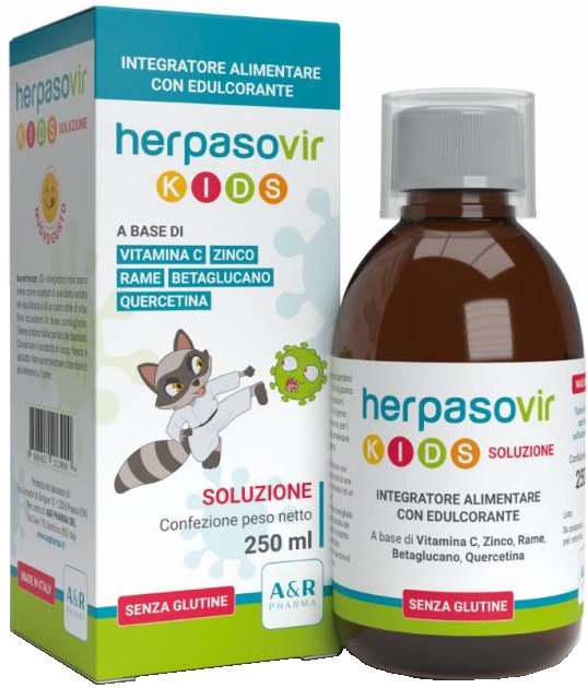HERPASOVIR KIDS SOLUZIONE RT 250 ML - Gruppofarmastore.it