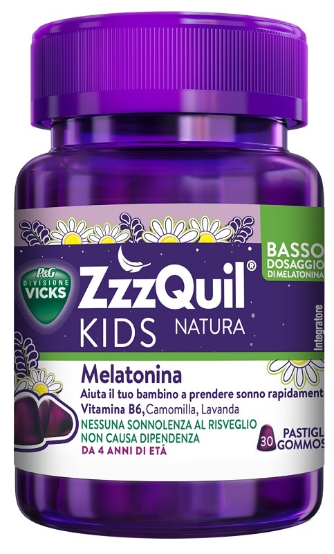VICKS ZZZQUIL KIDS NATURA 30 PASTIGLIE GOMMOSE - Gruppofarmastore.it