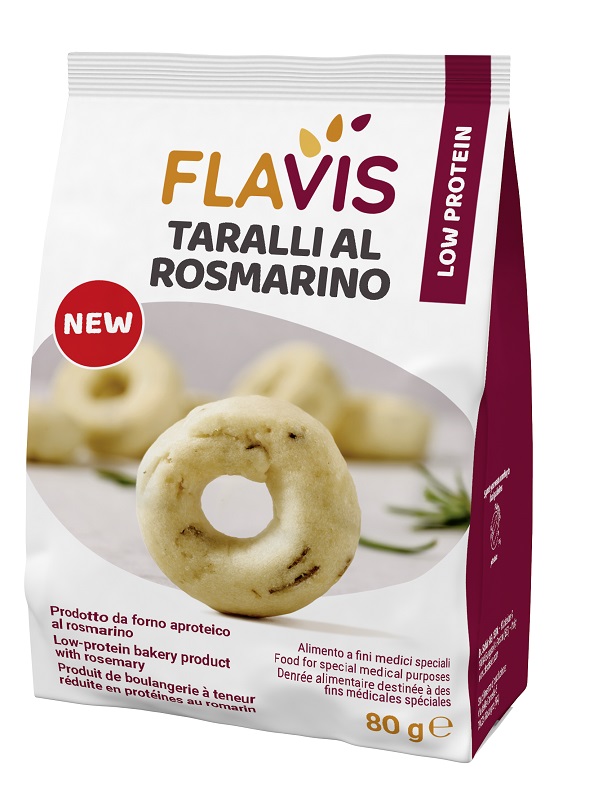 FLAVIS TARALLI ROSMARINO 80 G - Gruppofarmastore.it