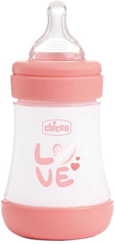 CHICCO BIBERON P5 150ML SLOW SILICONE GIRL - Gruppofarmastore.it