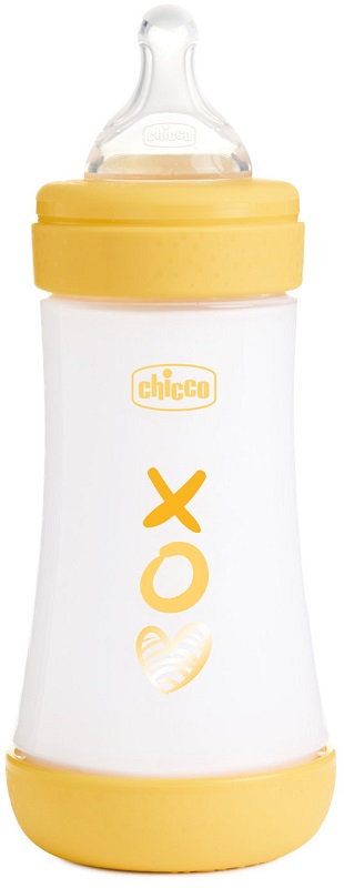 CHICCO BIBERON P5 240ML MED SILICONE UNI - Gruppofarmastore.it