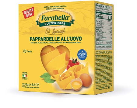 FARABELLA PAPPARDELLE ALL'UOVO 250 G - Gruppofarmastore.it