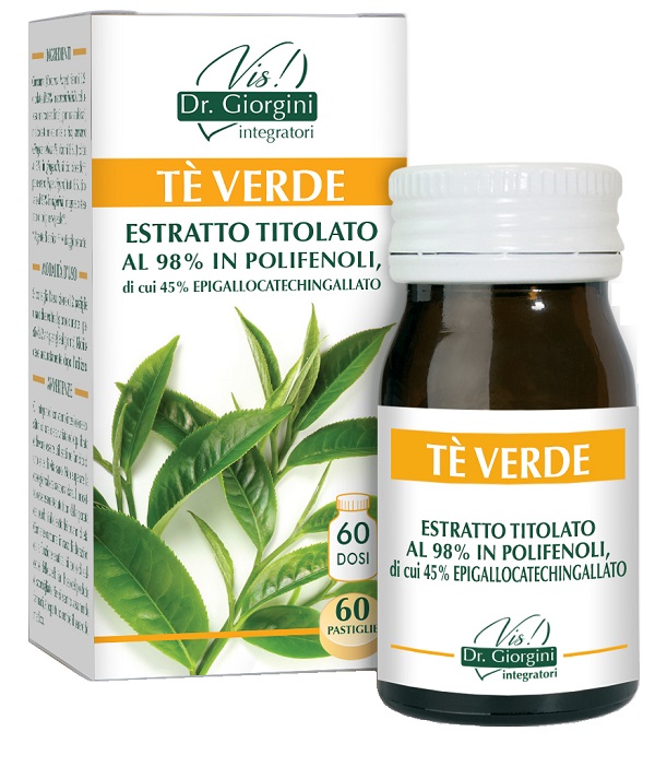TE VERDE ESTRATTO TITOLATO 30 G 60 PASTIGLIE - Gruppofarmastore.it