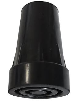 PUNTALE PER BASTONE PASSEGGIO 14MM CON PLACCA INTERNA 2 PEZZI - Gruppofarmastore.it