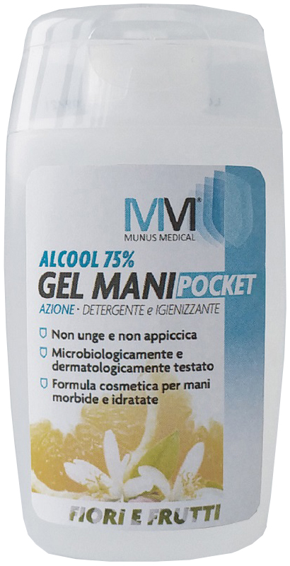MUNUS MEDICAL GEL IGIENIZZANTE MANI FIORI&FRUTTI 100 ML - Gruppofarmastore.it