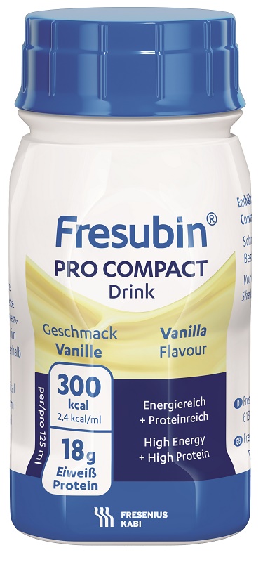 FRESUBIN PRO COMPACT DRINK VANIGLIA 4 FLACONI DA 125 ML - Gruppofarmastore.it