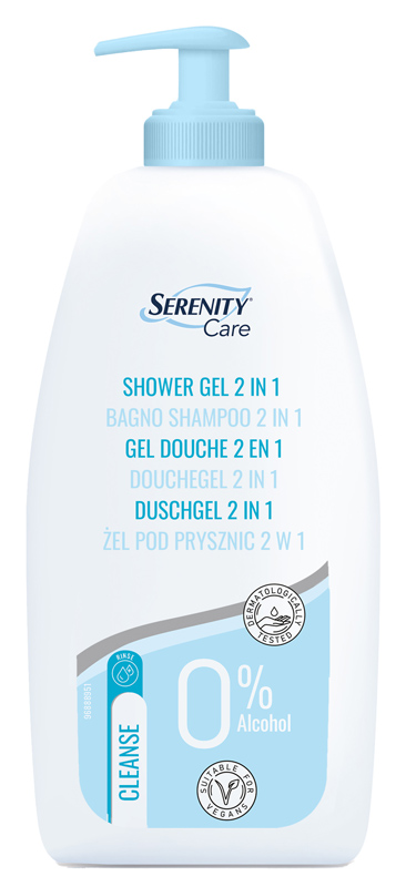 SERENITY CARE BAGNO SHAMPOO 2 IN 1 500 ML - Gruppofarmastore.it