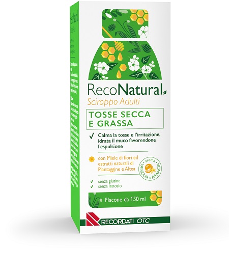 RECONATURAL SCIROPPO TOSSE ADULTI 150 ML - Gruppofarmastore.it