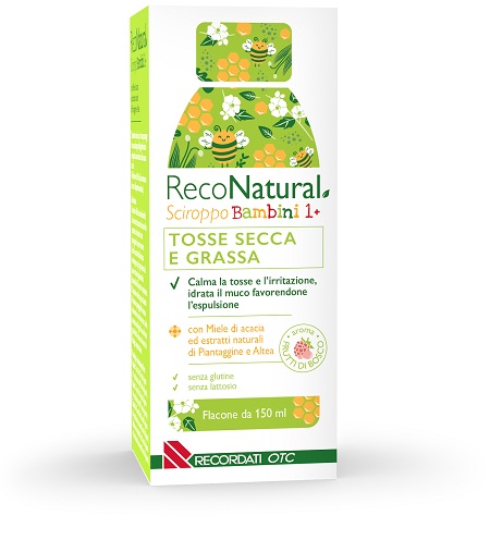 RECONATURAL SCIROPPO TOSSE BAMBINI 150 ML - Gruppofarmastore.it