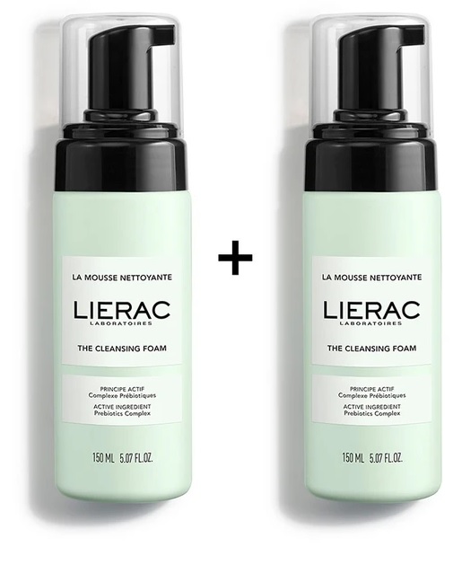 LIERAC DUO MOUSSE STRUCCANTE 150 ML 2 CONFEZIONI - Gruppofarmastore.it
