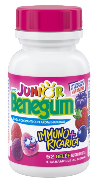 BENEGUM J IMMUNO + RICARICA FRUTTI ROSSI 156 G - Gruppofarmastore.it