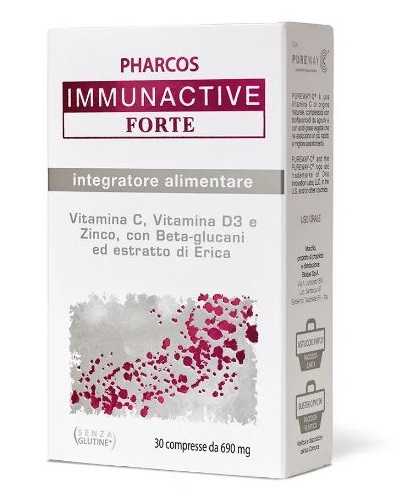 IMMUNACTIVE FORTE PHARCOS 30 COMPRESSE - Gruppofarmastore.it