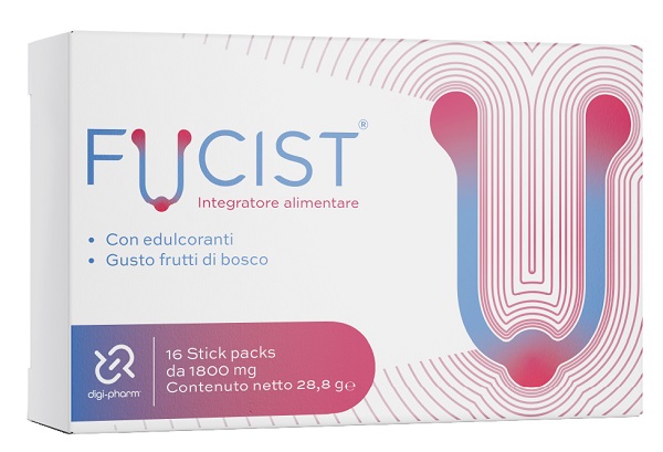FUCIST 16 STICK PACKS DA 1800 MG GUSTO FRUTTI DI BOSCO CON EDULCORANTI SENZA GLUTINE SENZA LATTOSIO - Gruppofarmastore.it