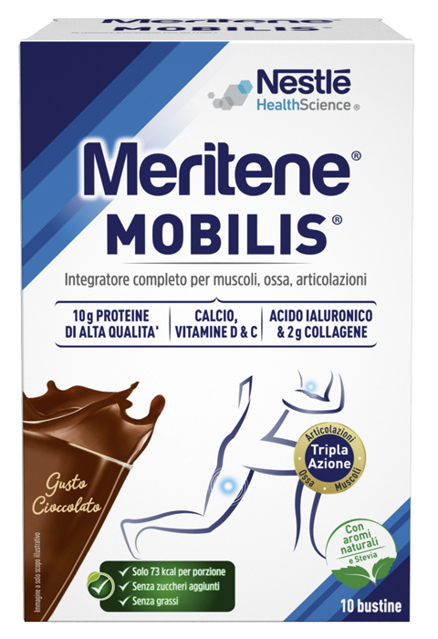 MERITENE MOBILIS CHOCOLATE 8 10 BUSTINE - Gruppofarmastore.it
