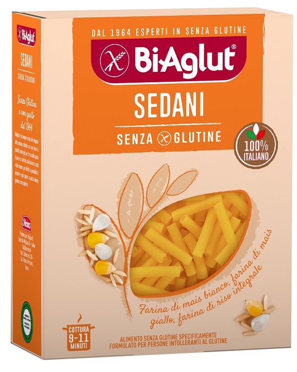 BIAGLUT PASTA SENZA GLUTINE SEDANI 400 G - Gruppofarmastore.it