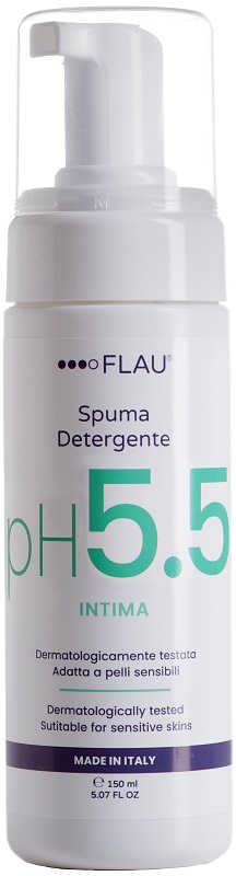 FLAU DERMACARE SPUMA DETERGENTE INTIMA PH 5,5 150 G - Gruppofarmastore.it