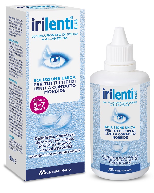 SOLUZIONE UNICA PER LENTI A CONTATTO IRILENTI 100 ML - Gruppofarmastore.it