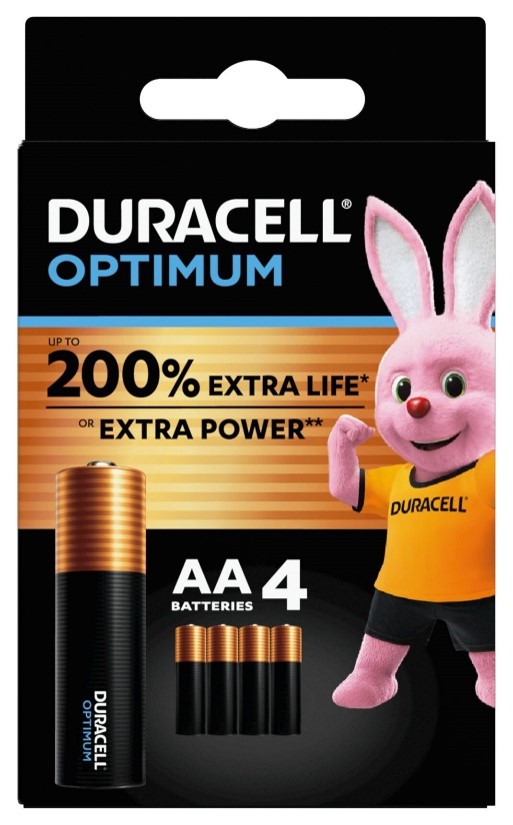 DURACELL OPTIMUM AA B4 16 PEZZI - Gruppofarmastore.it