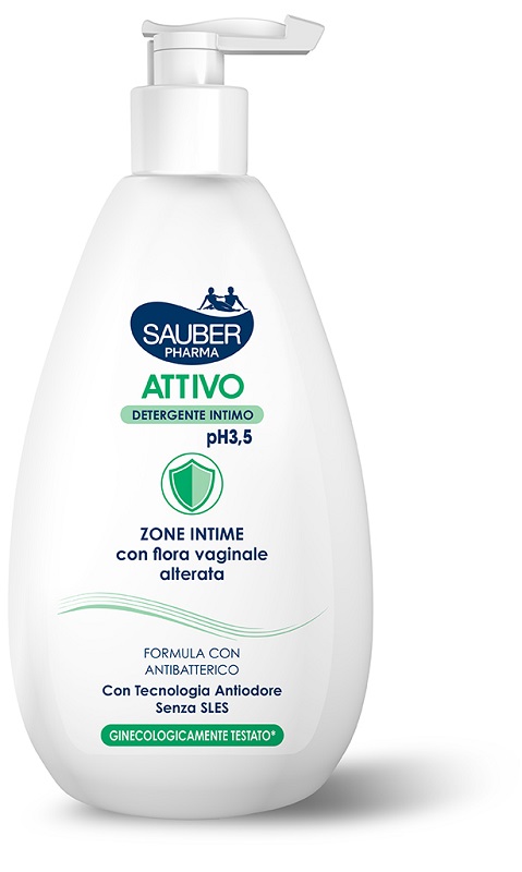 SAUBER DETERGENTE INTIMO ATTIVO 500 ML - Gruppofarmastore.it