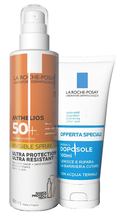 ANTHELIOS SPRAY SHAKA 200 ML + POSTHELIOS 100 ML - Gruppofarmastore.it