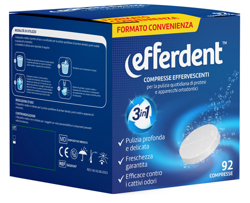 EFFERDENT 92 COMPRESSE EFFERVESCENTI - Gruppofarmastore.it