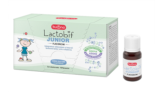 LACTOBIF JUNIOR 10 FLACONCINI DA 10 ML - Gruppofarmastore.it