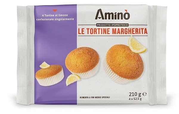 AMINO' LE TORTINE MARGHERITA 4 PEZZI X 52,5G - Gruppofarmastore.it