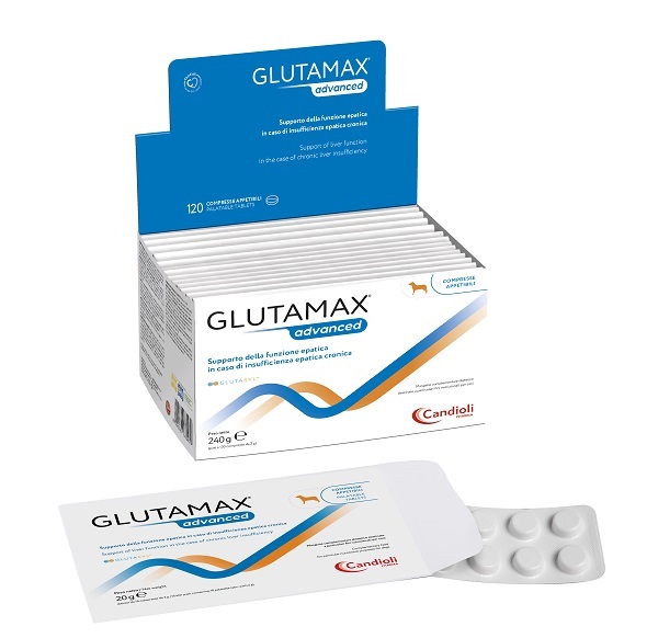 GLUTAMAX ADVANCED 120 COMPRESSE APPETIBILI DA 2 G - Gruppofarmastore.it