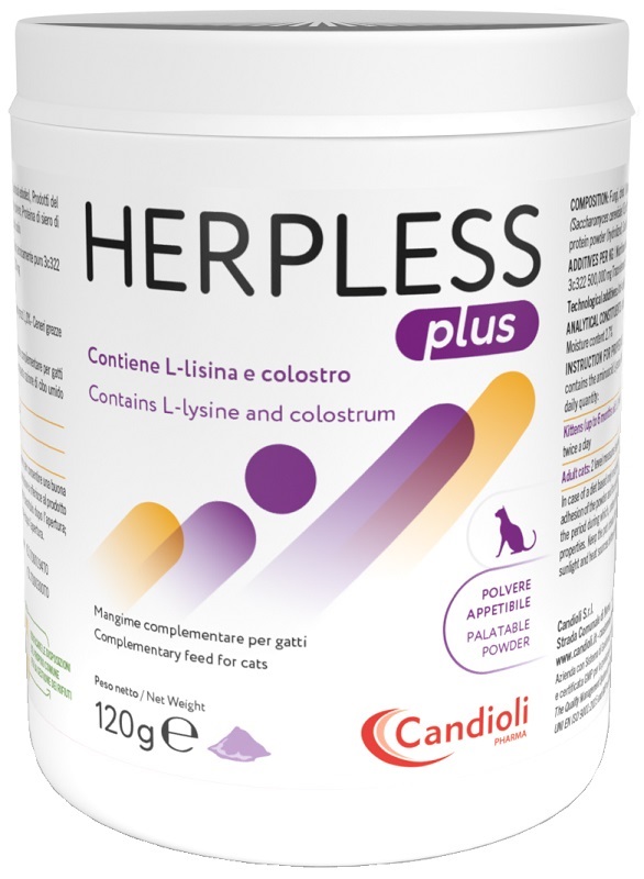 HERPLESS PLUS POLVERE 120 G - Gruppofarmastore.it