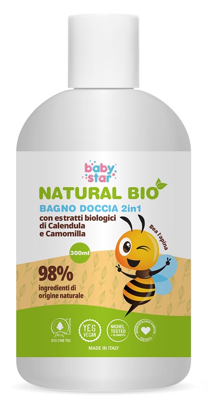 BABYSTAR BAGNODOCCIA 2IN1 NATURAL BIO - Gruppofarmastore.it