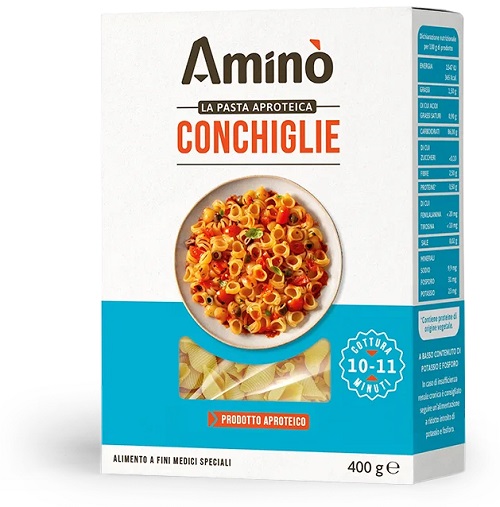 AMINO' CONCHIGLIE APROTEICHE 400 G - Gruppofarmastore.it