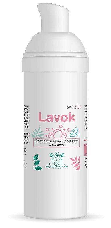 LAVOK DETERGENTE CIGLIA & PALPEBRE IN SCHIUMA 50 G - Gruppofarmastore.it
