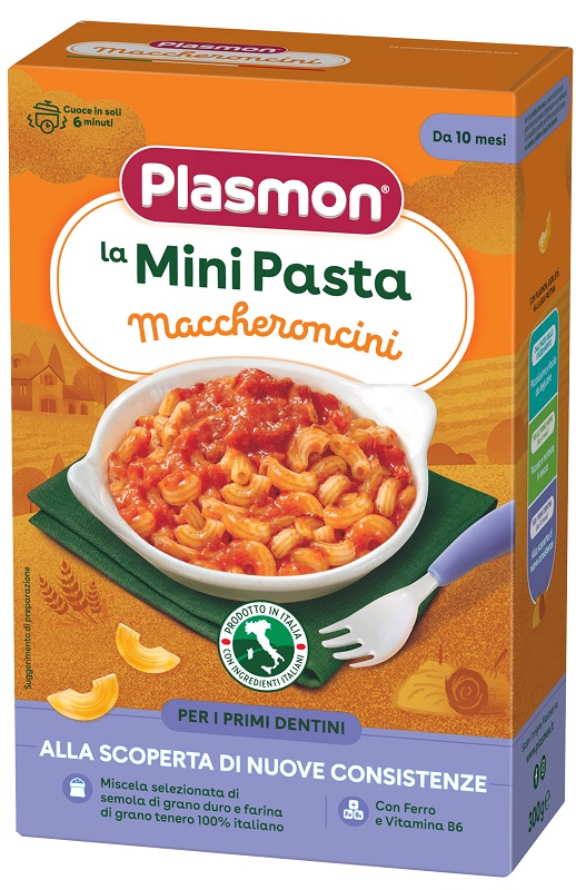 PLASMON PASTA MACCHERONCINI 300 G - Gruppofarmastore.it