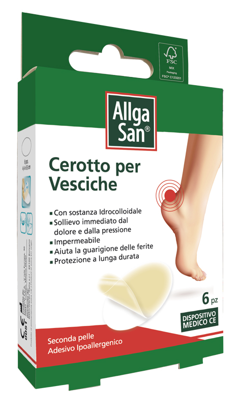 CEROTTO VESCICHE ALLGASAN 6 PEZZI - Gruppofarmastore.it