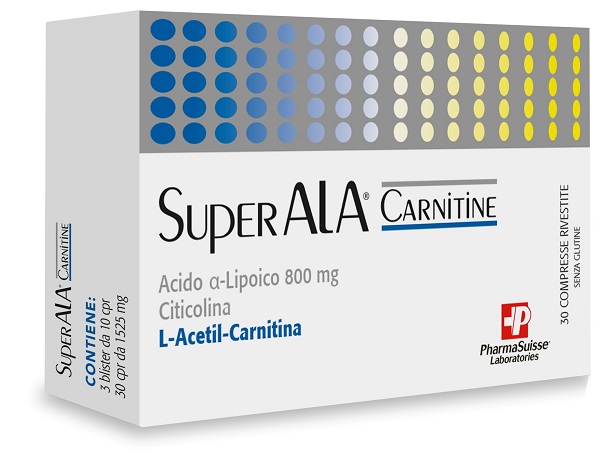 SUPERALA CARNITINE 30 COMPRESSE - Gruppofarmastore.it