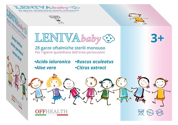 LENIVA BABY GARZE OFTALMICHE 28 PEZZI - Gruppofarmastore.it