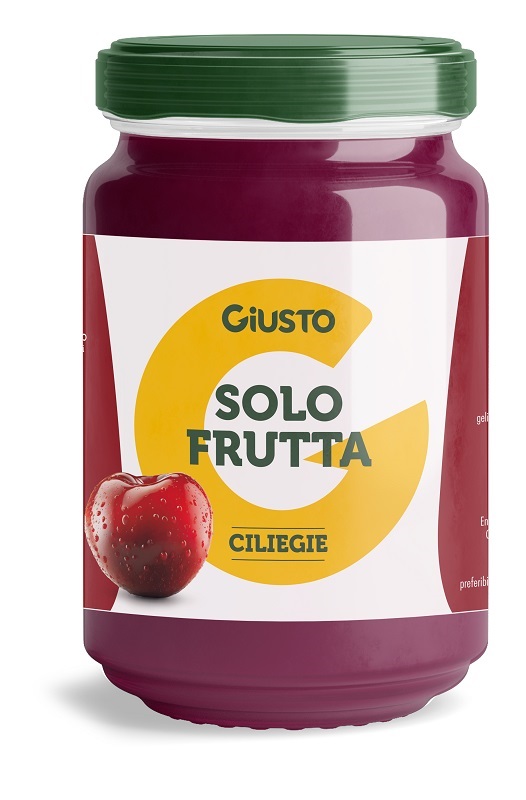 GIUSTO SOLO FRUTTA CONFETTURA CILIEGIE 220 G - Gruppofarmastore.it
