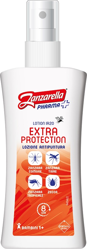 ZANZARELLA LOZIONE EXTRA PROTECTION 100 ML - Gruppofarmastore.it