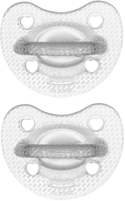 CHICCO GOMMOTTO SILICONE CRYSTAL 16-36 MESI 2 PEZZI - Gruppofarmastore.it