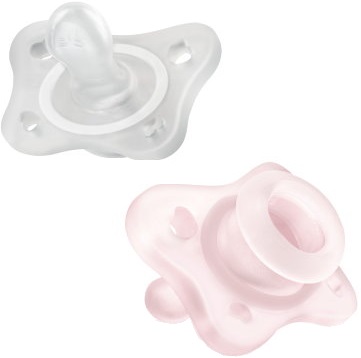 CHICCO GOMMOTTO MINI ROSA 0-2M 2 PEZZI - Gruppofarmastore.it