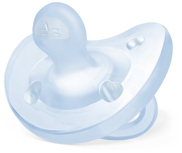 CHICCO GOMMOTTO SILICONE AZZURRO 2-6 MESI 1 PEZZO - Gruppofarmastore.it