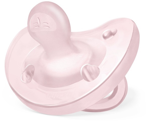 CHICCO GOMMOTTO SILICONE ROSA 2-6 MESI 1 PEZZO - Gruppofarmastore.it