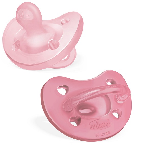 CHICCO GOMMOTTO SILICONE ROSA 6-16 MESI 2 PEZZI - Gruppofarmastore.it