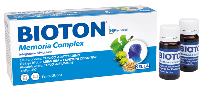 BIOTON MEMORIA COMPLEX 14 FLACONCINI DA 10 ML - Gruppofarmastore.it