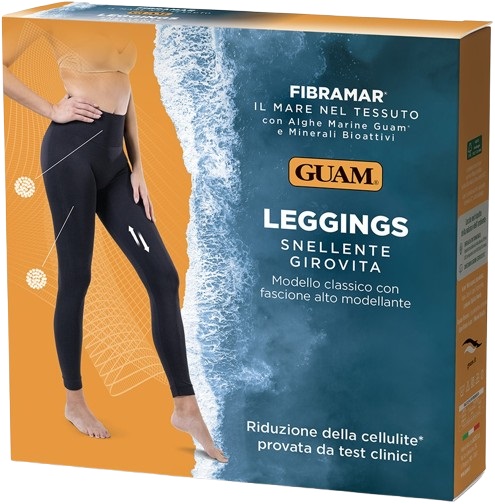 GUAM LEGGINGS CLASSICO FIBRAMAR NERO L/XL - Gruppofarmastore.it