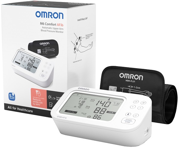 SFIGMOMANOMETRO DA BRACCIO OMRON M6 COMFORT AFIB - Gruppofarmastore.it