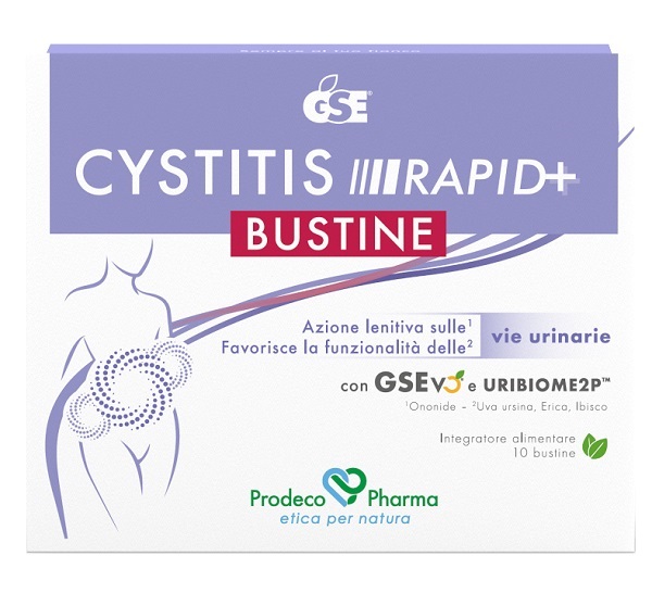 GSE CYSTITIS RAPID+ 10 BUSTINE - Gruppofarmastore.it