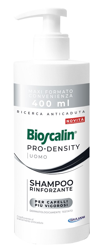 BIOSCALIN PRO DENSITY UOMO SHAMPOO RINFORZANTE 400 ML - Gruppofarmastore.it