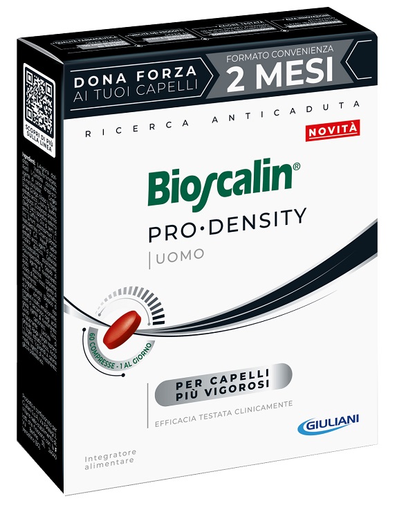 BIOSCALIN PRO DENSITY UOMO 60 COMPRESSE - Gruppofarmastore.it