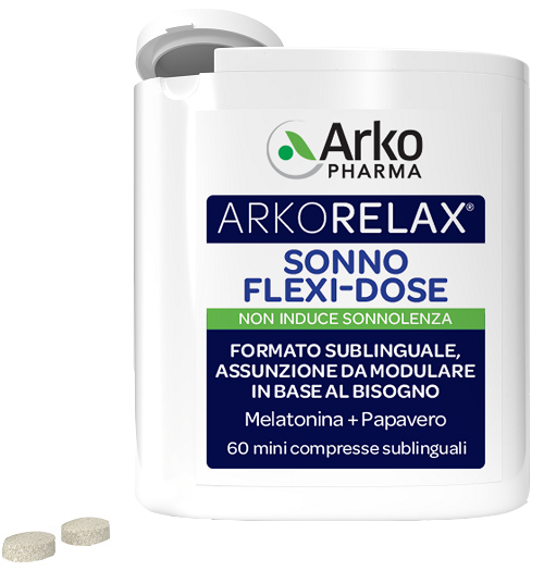 ARKORELAX SONNO FLEXI DOSE 60 MINI COMPRESSE - Gruppofarmastore.it
